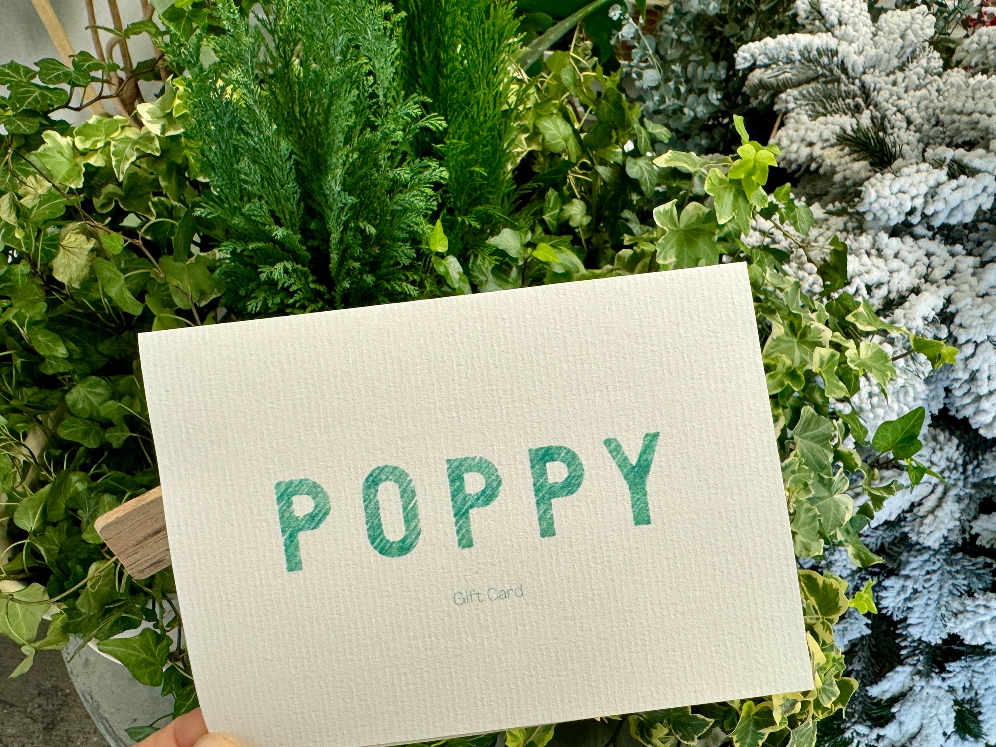 Poppy Gift Card